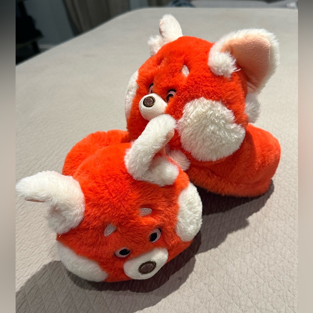 Disney official child’s Turning Red slippers